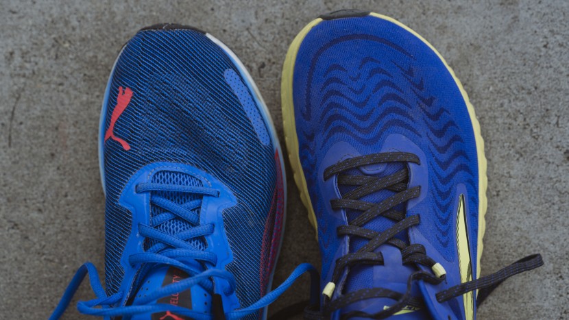 altra torin 7 - the torin 7 (right) provides good forefoot stability with its wider...
