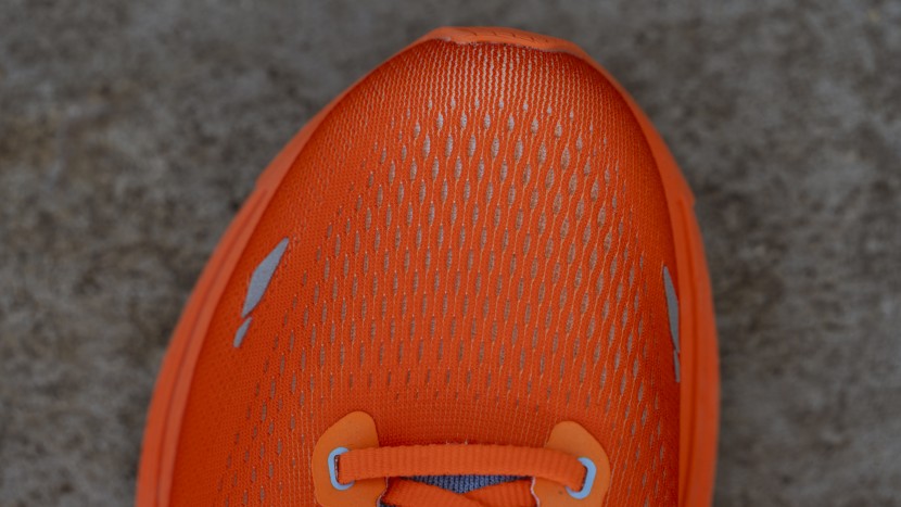 brooks ghost 15 - the forefoot of the shoe feels very breathable thanks to a little...