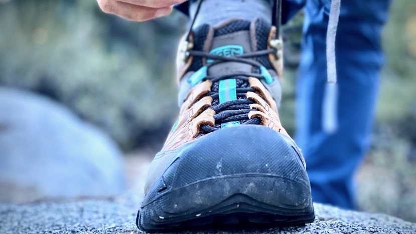 keen targhee iii mid for women - would you just look at that massive toe cap and rand? though they...