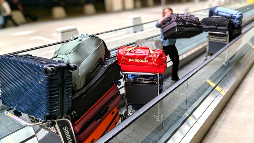 luggage - we threw these bags around like seasoned airline workers. we weren&#039;t...