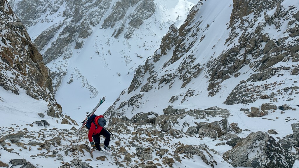 backcountry ski boots - tough walking and technical climbing is an excellent test of range...