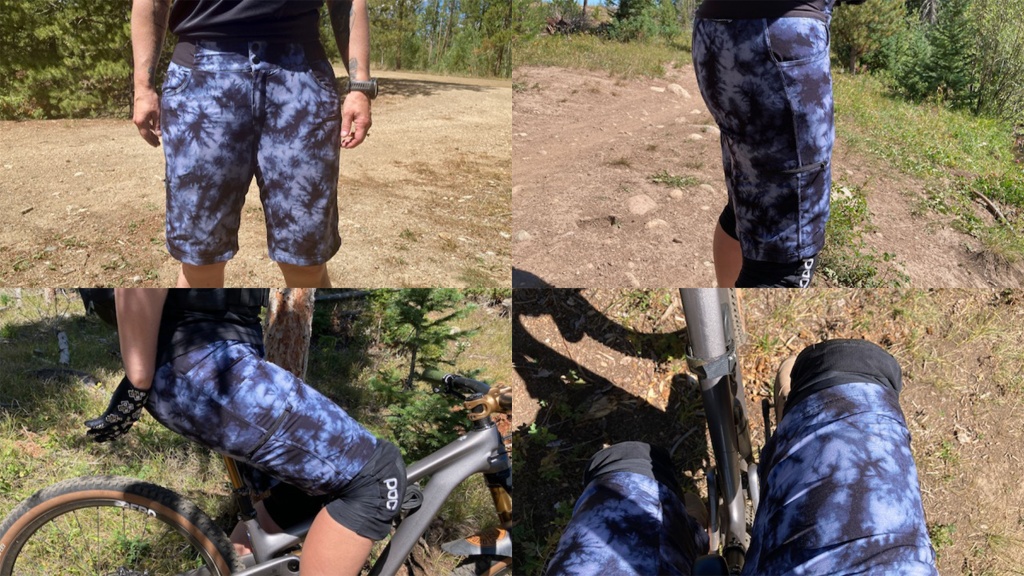 The Grinder - Women's Mountain Bike MTB Shorts with Zip Pockets