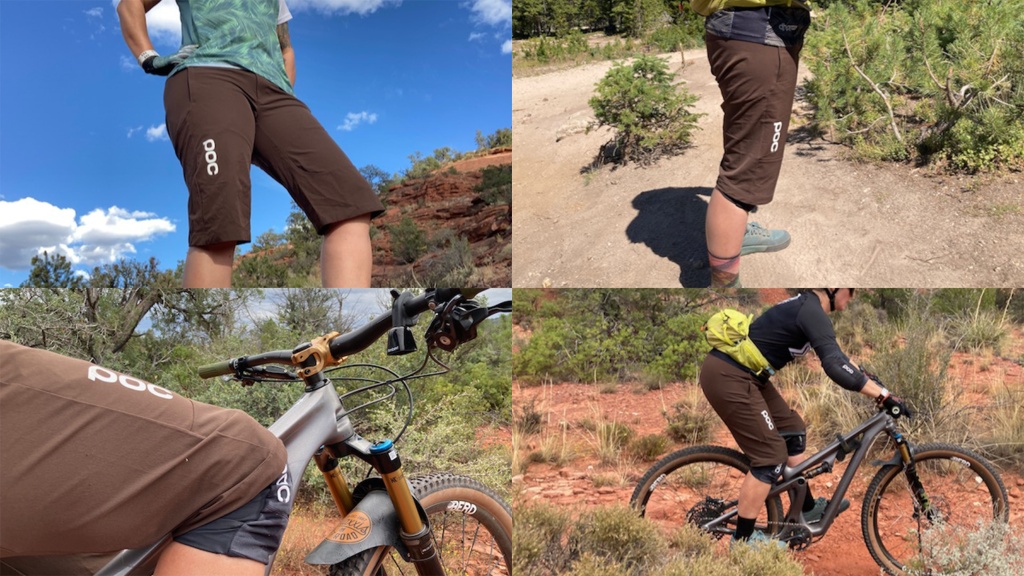 Women's Mountain Bike Cycling Shorts Pockets Padded Bicycle Shorts