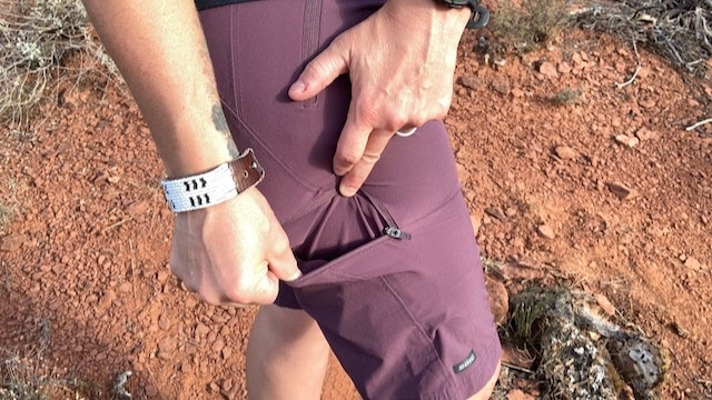 mountain bike shorts womens - the naveah&#039;s thigh pockets have an angled opening and items sit...