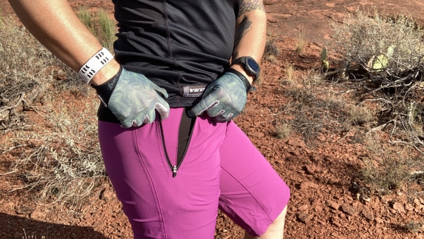 mountain bike shorts womens - we test the functionality of each zipper with gloves on, measure...