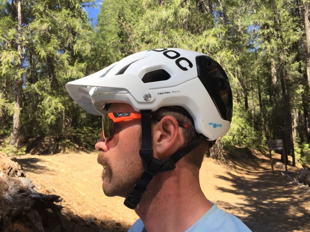 bike helmet - the tectal race has excellent coverage.