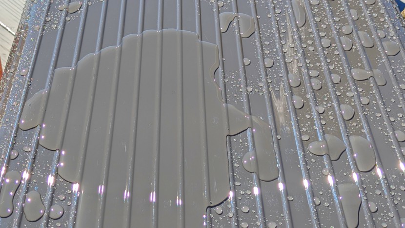 rimowa essential check-in l - the polycarbonate shell is virtually waterproof.