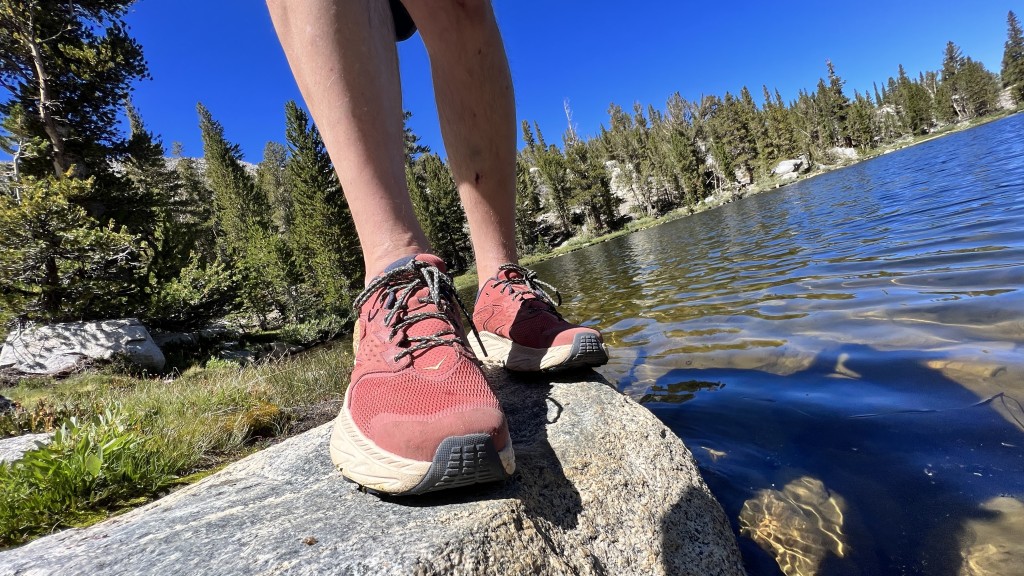 hoka anacapa 2 low gtx - this updated anacapa uses much more mesh, although it is coated with...