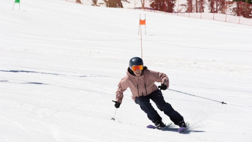 salomon qst lumen 98 - the smile is telling : grace is already looking forward to the...