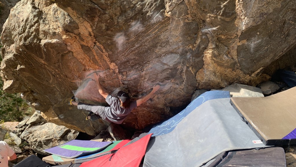 kinetik newton 4.0 - falls close to the ground are where this pad shines.