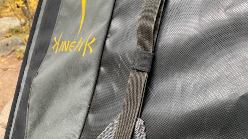 kinetik newton 4.0 - the 1680d ballistic nylon outer shell is incredibly durable.