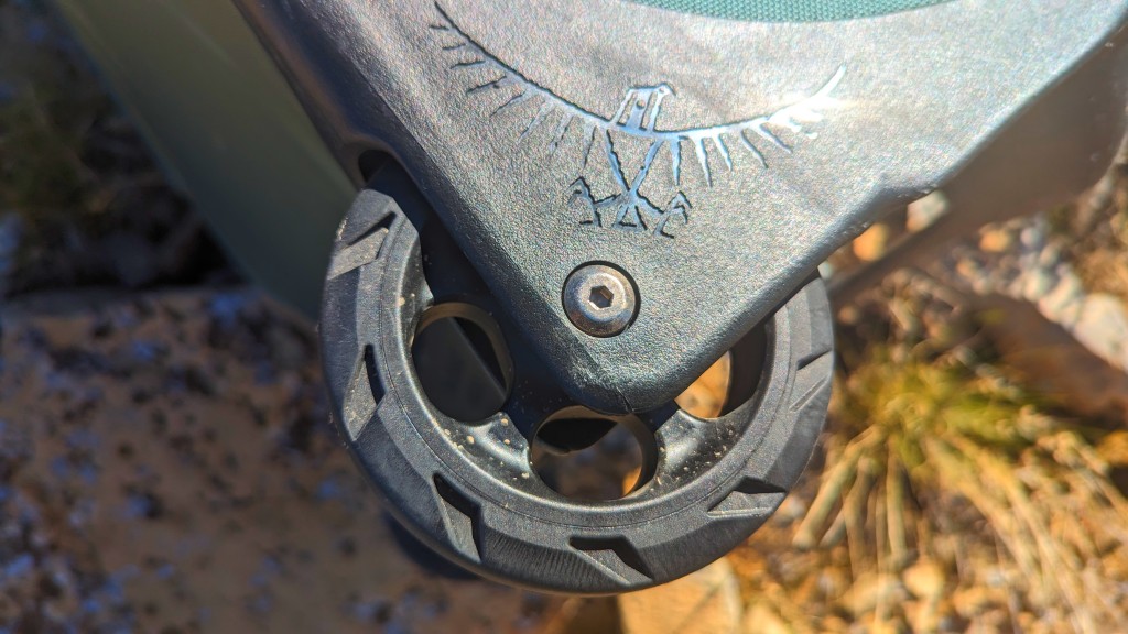 luggage - ready to roll out. the sojourn's 4-inch tall wheels are the creme de...