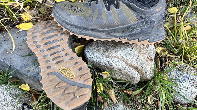 keen zionic waterproof mid - a thin outsole and very light upper materials were two of the places...