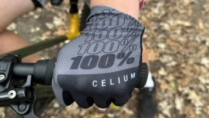 100% celium mountain bike gloves