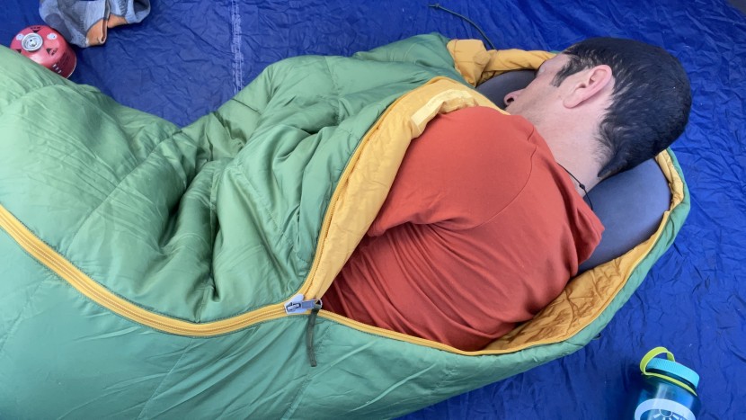 rei co-op trailmade 20 - life long side sleepers found this bag fairly comfortable.