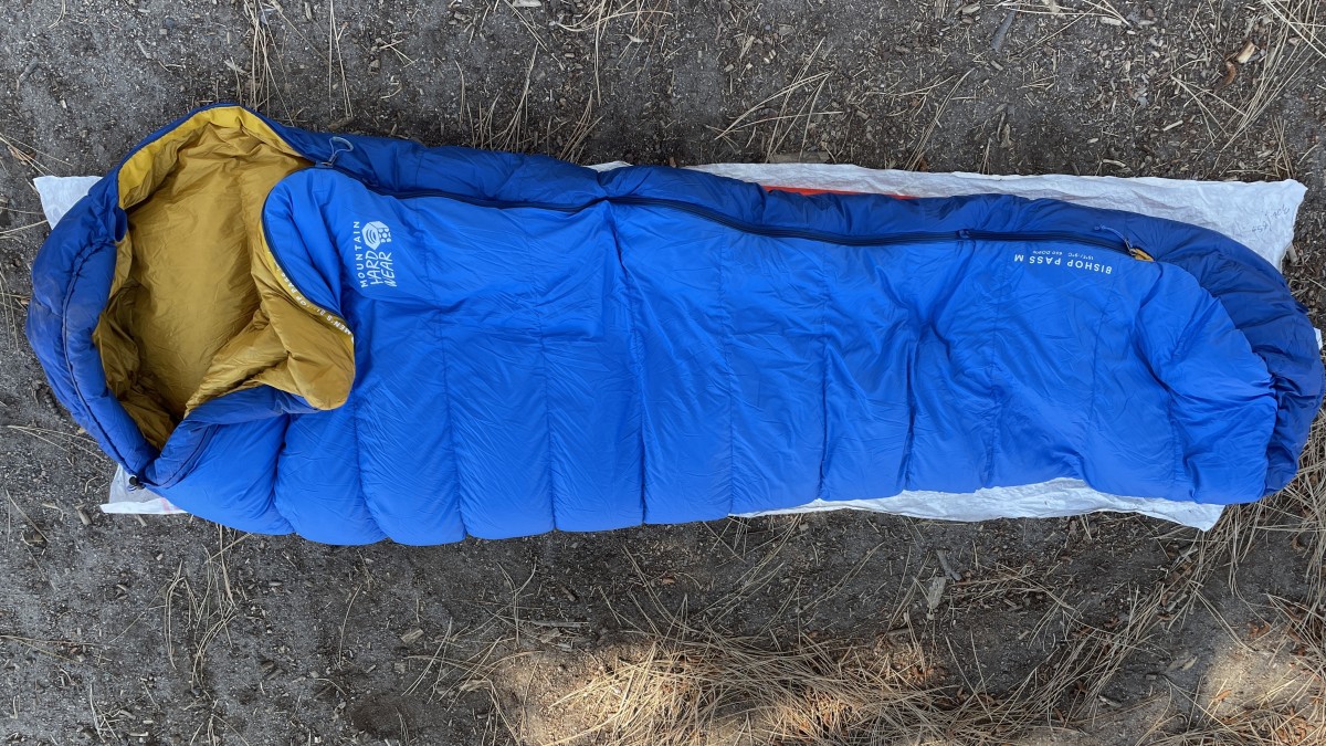 mountain hardwear bishop pass 15 backpacking sleeping bag review