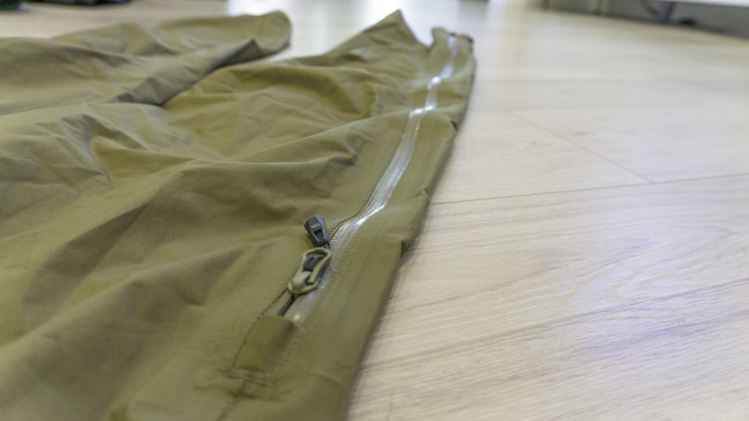 rain pants - 3/4 length zippers that are on pants such as the or foray allow...