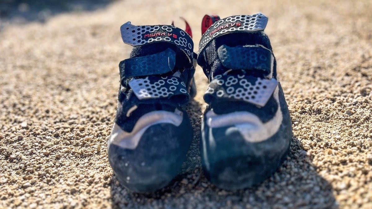 La Sportiva Miura VS - Women's Review (Miura VS, the perfect climbing shoe for a sunny fall day in the Buttermilks.)