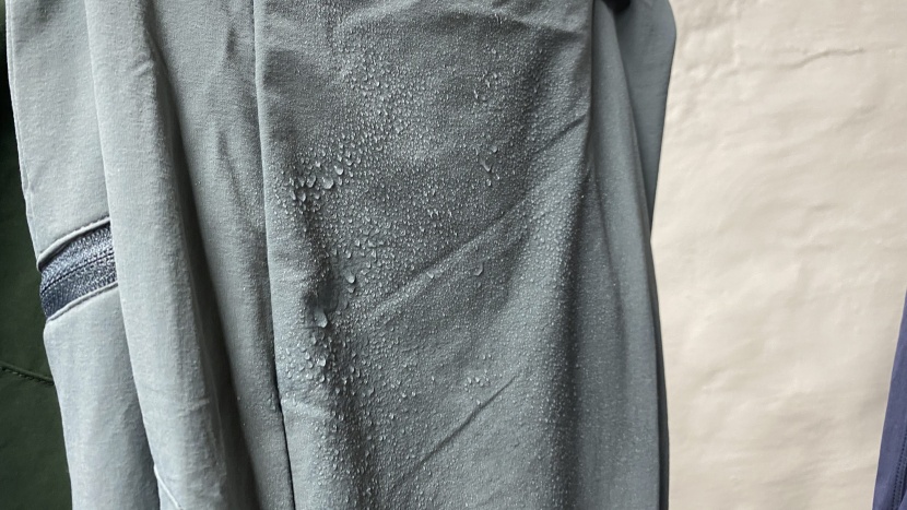 the patagonia quandary has reliable water resistance and dries...