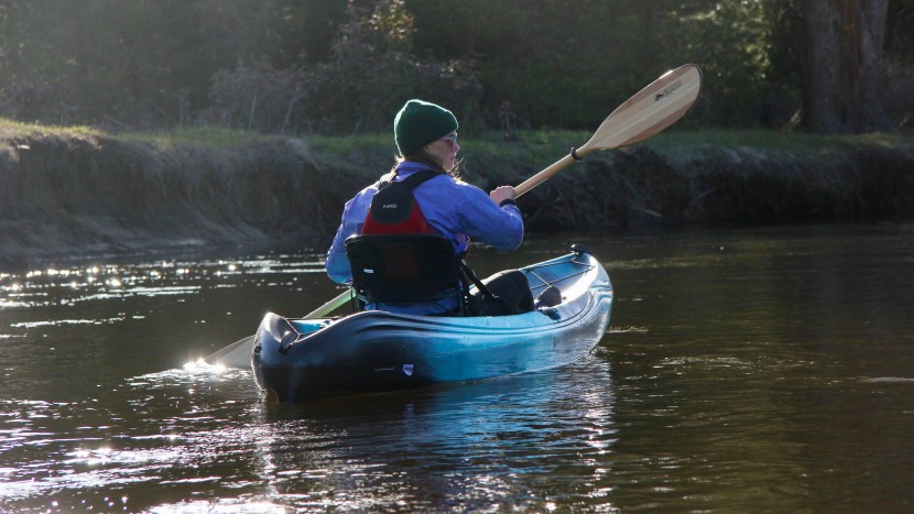 perception tribe 11.5 - paddlers found the perception tribe stable on flat water and gently...