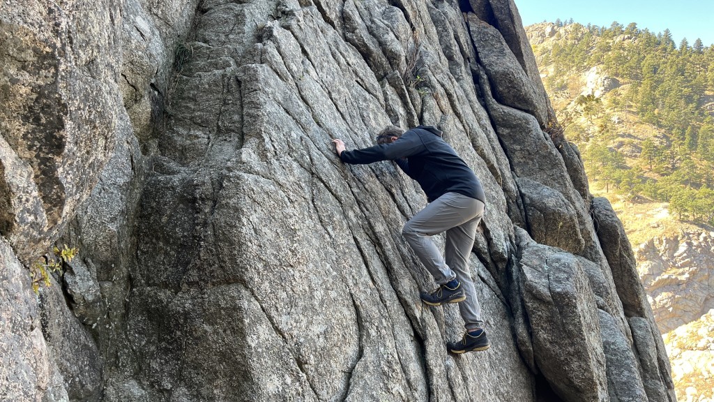 scarpa mescalito planet - scrambling in the scarpa mescalito planet. these stable shoes gave...