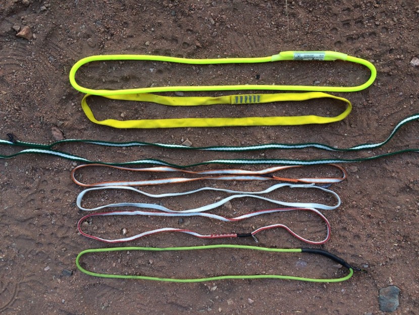 beal dynamic sling - different slings have different sizes and thicknesses. the beal...