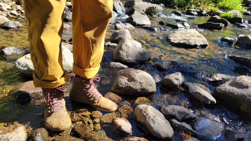 vivobarefoot tracker ii fg - the tracker ii fg proved to be as waterproof as they claim. even...