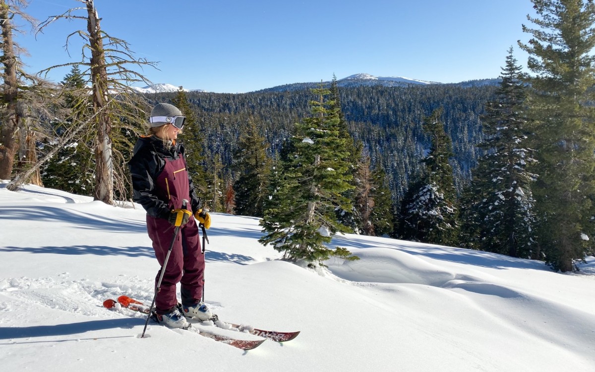 outdoor research hemispheres bib for women ski pants review