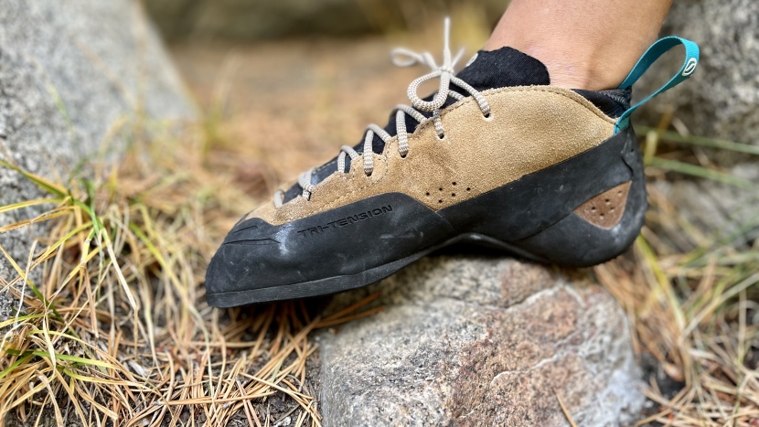 climbing shoes womens - the 2mm suede upper on the scarpa generator mid is chromo-free...