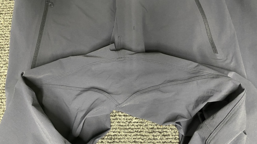 arc&#039;teryx gamma pant - the gusset (diamond shape) in the crotch creates a little more space...