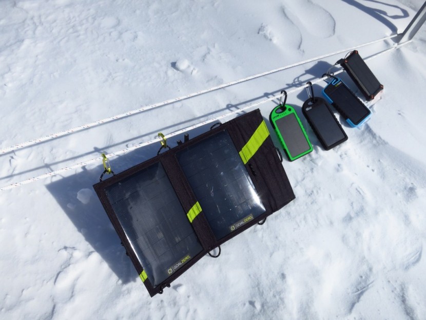 creative edge solar-5+ - the centered hole of the creative edge allows the carabiner to...