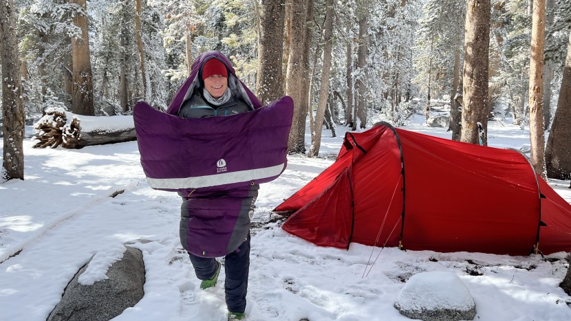 sleeping bag womens - we tested these bags to the margins of each season from early spring...