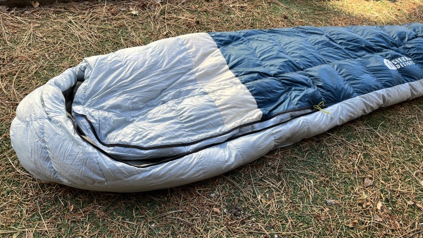 sierra designs get down 20 for women - the get down&#039;s half zipper saves some weight, but it detracts from...