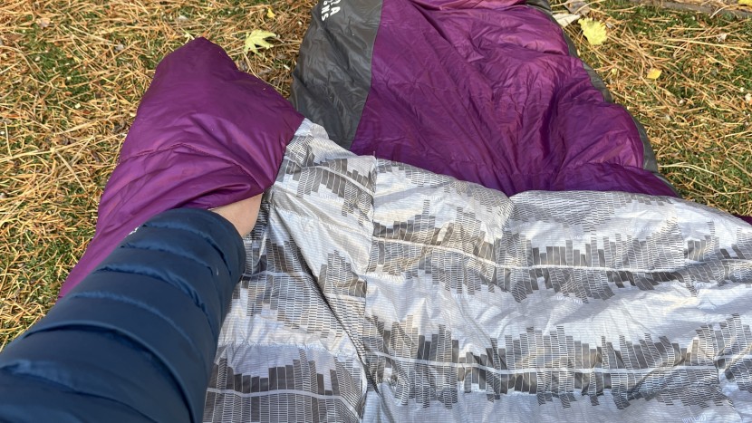 sierra designs backcountry bed 20 for women - we like the hand pockets on the backcountry bed. they enable you to...