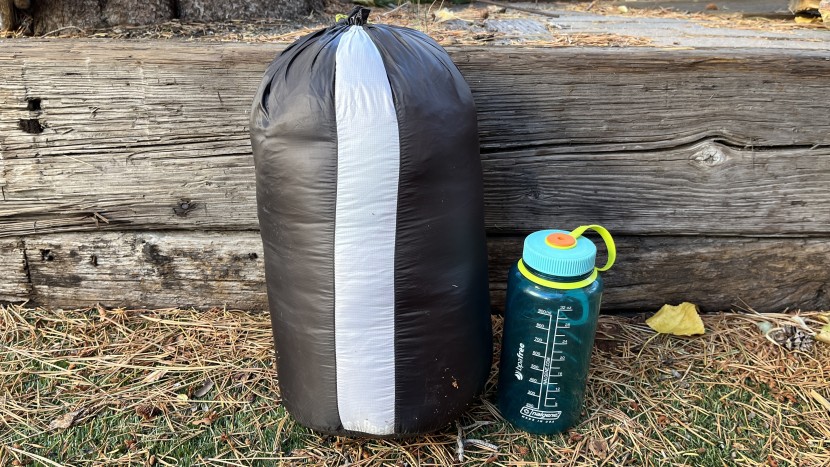 sierra designs backcountry bed 20 for women - the backcountry bed pictured in its included stuff sack. this bag...