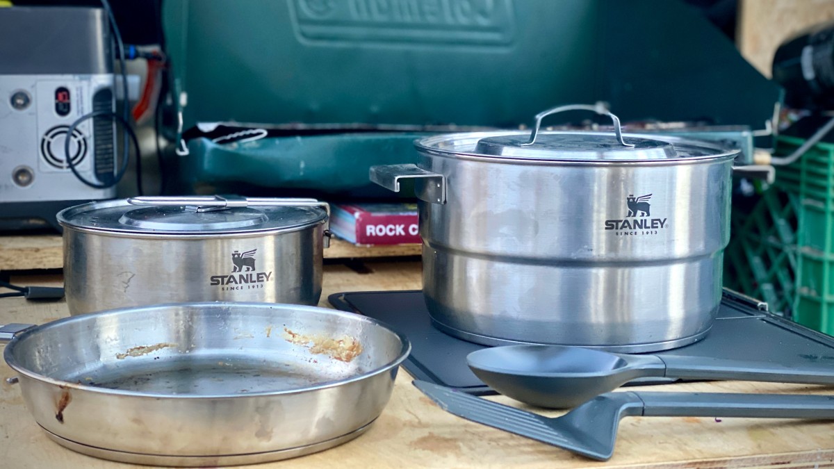 stanley even-heat camp pro camping cookware review