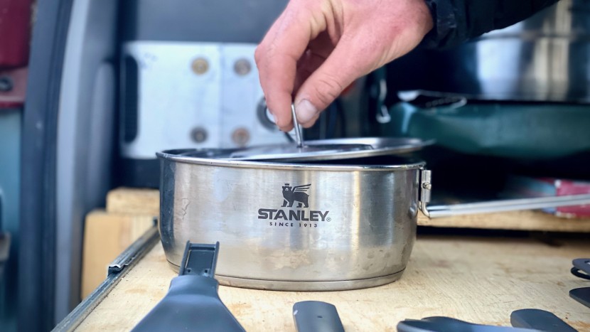 stanley even-heat camp pro - even though this is our favorite cookware set for car camping, there...