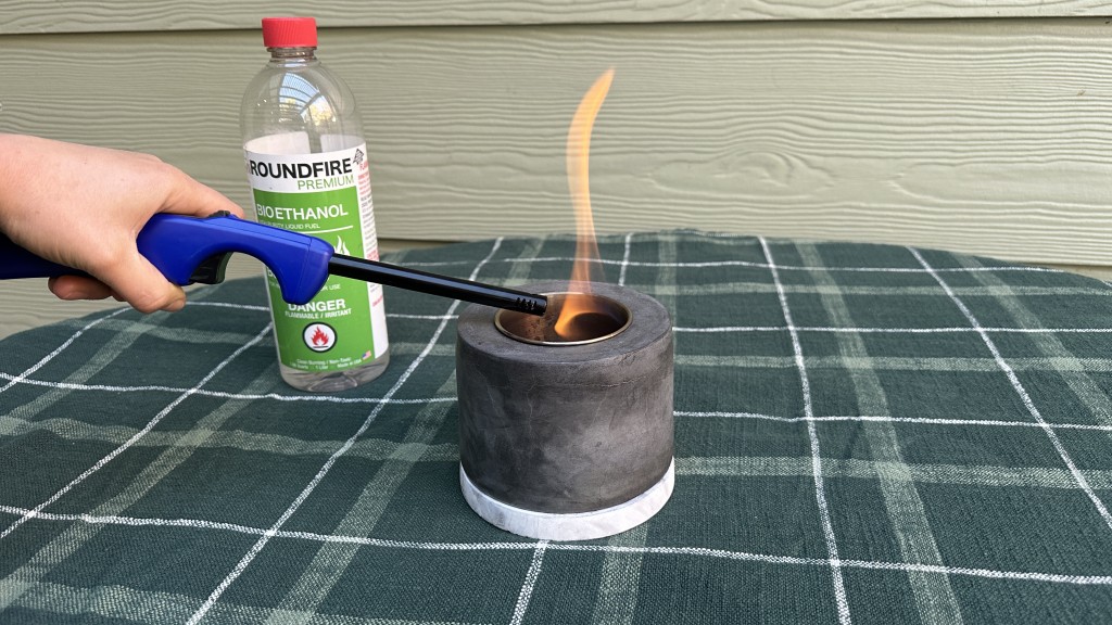 fire pit - a budget-friendly tabletop pit, the roundfire is a great fuel...