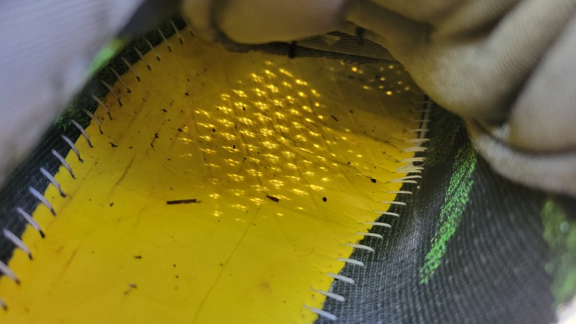 whitin cross trainer - the porous mesh lets in a lot of air and light, and is less durable...