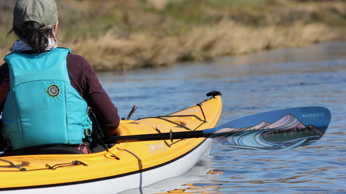 werner camano kayak paddle review