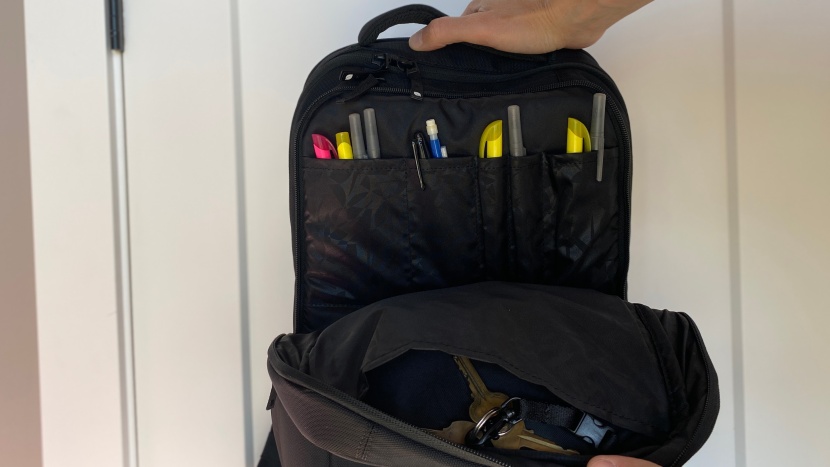 laptop backpack - packs with multiple compartments and interior pockets are great for...