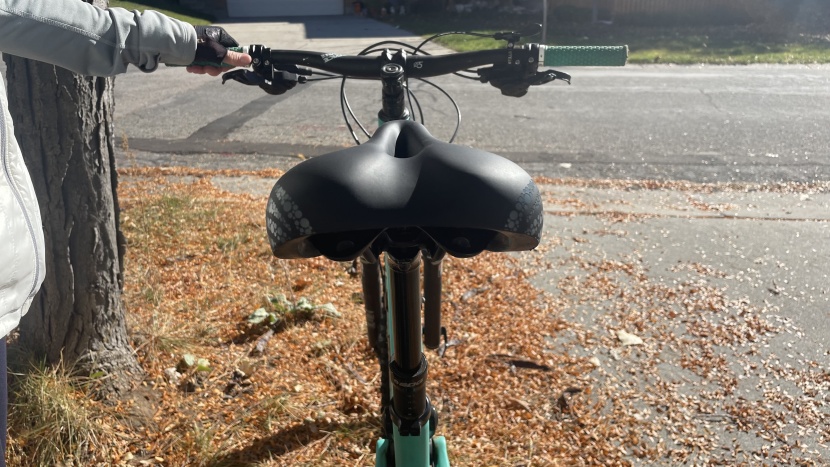 comfort bike seat - the platform on the terry cite x gel italia women&#039;s model has...