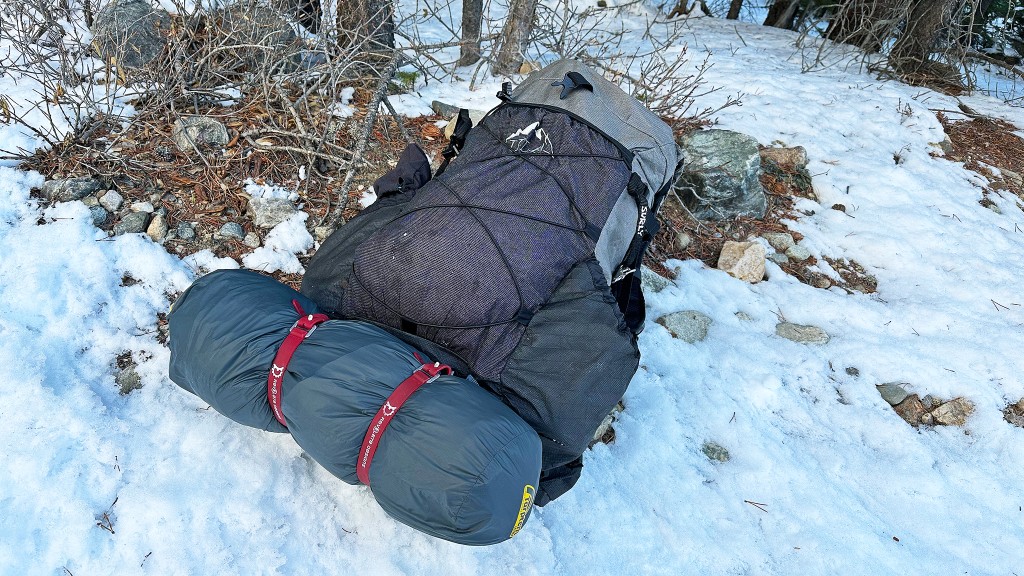 tarptent stratospire ultra - the included tent bag is long and somewhat small in diameter...