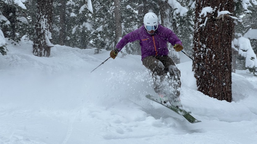 just one of the perks of testing the best skis on the market.