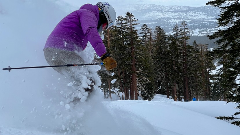 blizzard rustler 9 - the strong flex and pop of a powerful all-mountain ski allows it to...