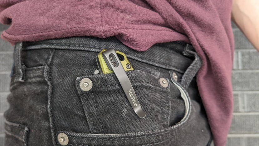 kershaw link - though it&#039;s bigger than the average user may prefer to pocket carry...