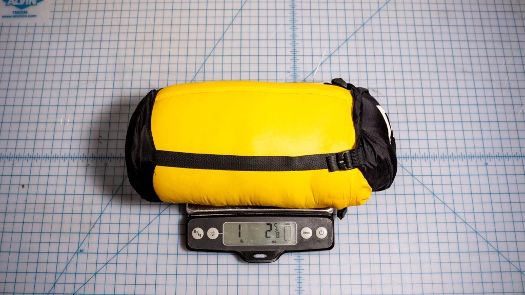 ultralight sleeping bag - we weighed every sleeping bag, with and without the stuff sack, to...