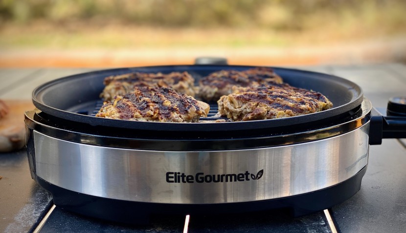 portable grill - though this electric model doesn&#039;t offer significant output power...