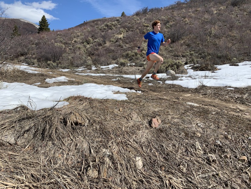 running shirt - the lightweight and stretchy black diamond rhythm is excellent for...