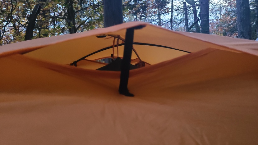 rei co-op half dome sl 2+ - during our rain tests, the two kickstand ceiling vents let moisture...